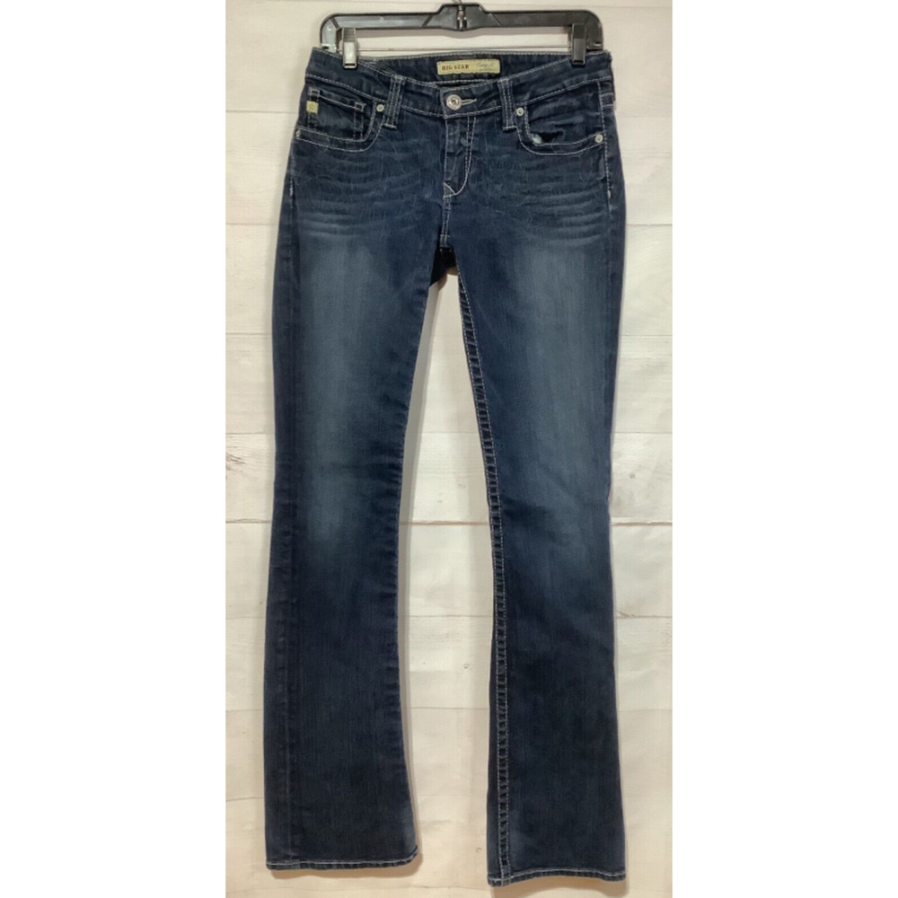 Big Star Women's Flare Jeans - Dark Blue